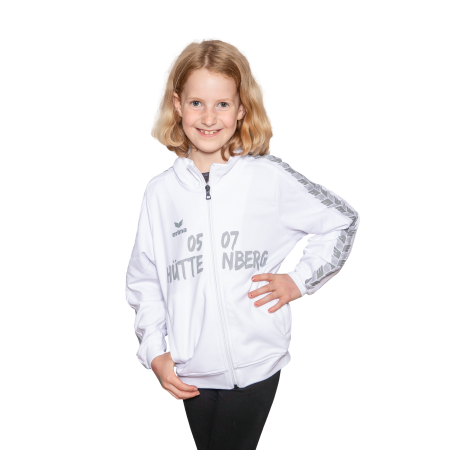 TVH Tracktop Jacke Kids weiß