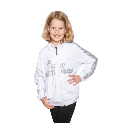 TVH Tracktop Jacke Kids weiß